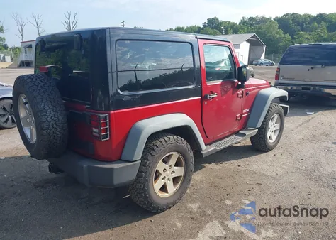 2011 Jeep Wrangler Sport из США, поврежденный, VIN 1J4AA2D16BL540853